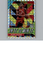 2019-20 Mosaic Pascal Siakam In It To Win It PRIZM 🔥 #7 Mint Raptors 
