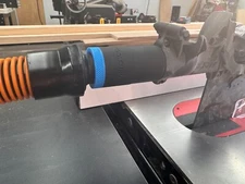 1-1/4" Shop Vac Hose Adapter for SawStop Table Saw Blade Guard