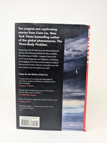 Wandering Earth by Cixin Liu, 2021, Hardcover, US 1st Printing - Picture 3 of 17