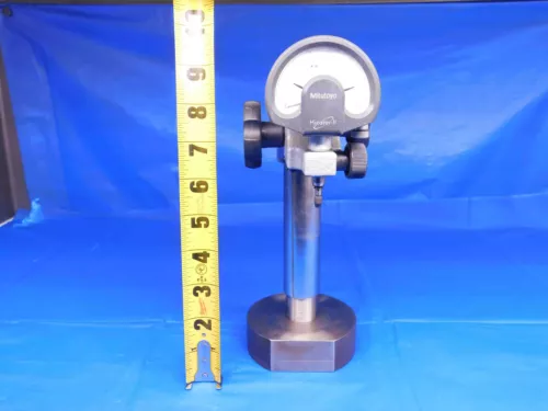 MITUTOYO NO.524-522 HIACTOR-II GAUGE W/ STAND FULL JEWELED .00005" GRADUATION