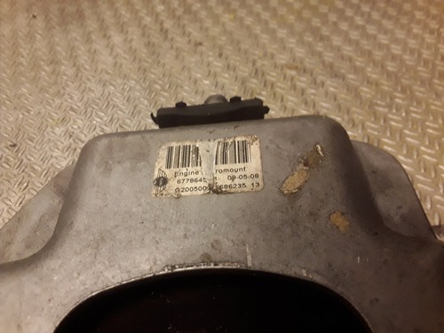 MINI R56 ENGINE HYDRO MOUNT COOPER R55 R56 R57 R58 R59 R60 R61 1.6 OE 6778645-01 - Picture 3 of 3