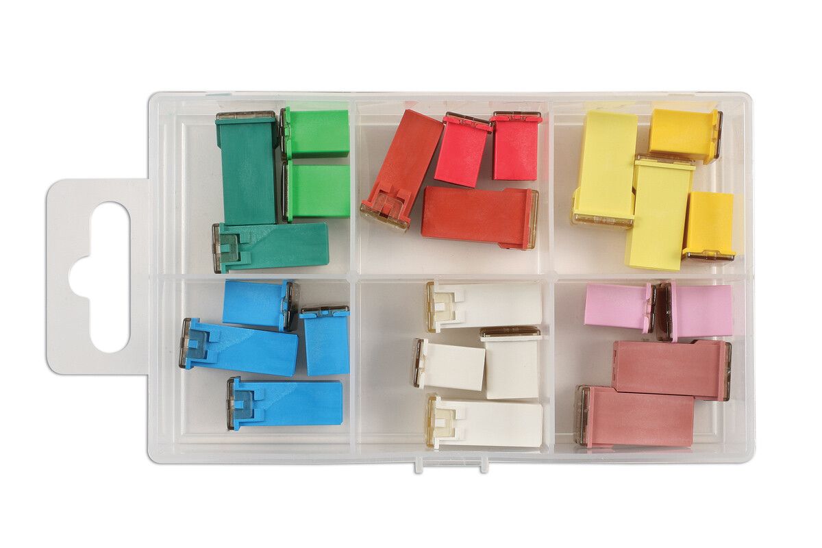 Connect Assortito J-Type & Profilo Basso J-Type Fusibili 24pc 30723