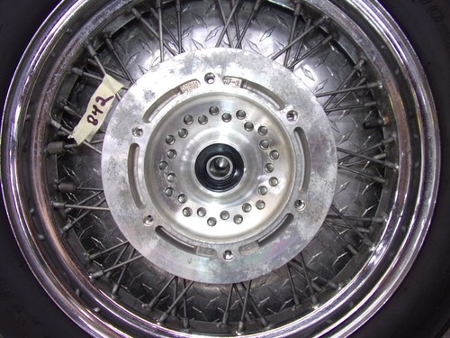 842 B HONDA SHADOW AERO VT750 VT 750 2006 OEM FRONT WHEEL - Picture 3 of 7