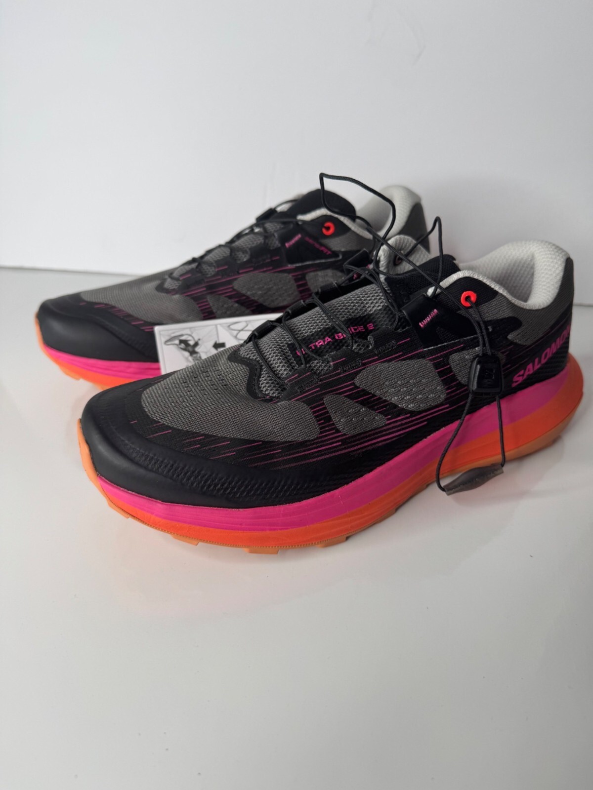 NUOVE scarpe da trail running Salomon Ultra Glide 2 da donna sneakers US 8 5 EU 40 2 3