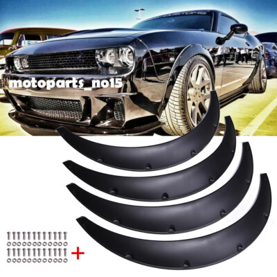 4x For Dodge Challenger SRT Hellcat RT SXT Fender Flares Flexible Wide Body 4.5''