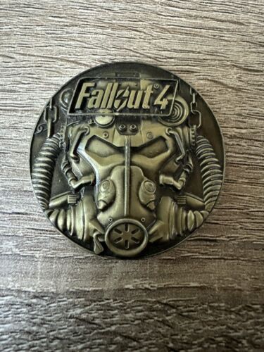 Fallout 4 3D Medaille Challenge Münze Limited Edition Militär Exklusiv - Bild 1 von 2