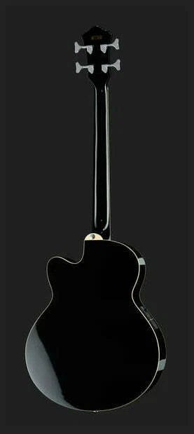Ibanez basso acustico elettrificato AEB8E Black - Immagine 2 di 4