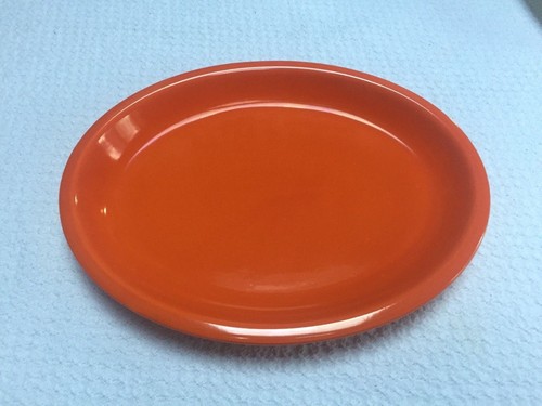 Vintage Fiesta Kitchen Kraft Royal Metal 13" Platter in Red - Picture 2 of 5