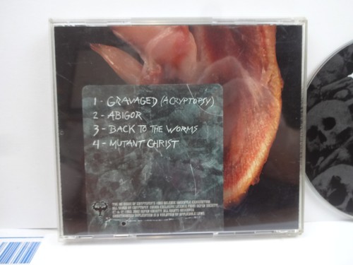 CRYPTOPSY Ungentle Exhumation CD 2002 reissue version demo CR012 death metal - Imagen 3 de 4