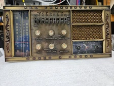 Vintage Music & Sound All Transistor Intercom AM/FM/Aux, Optional Clock - WORKS
