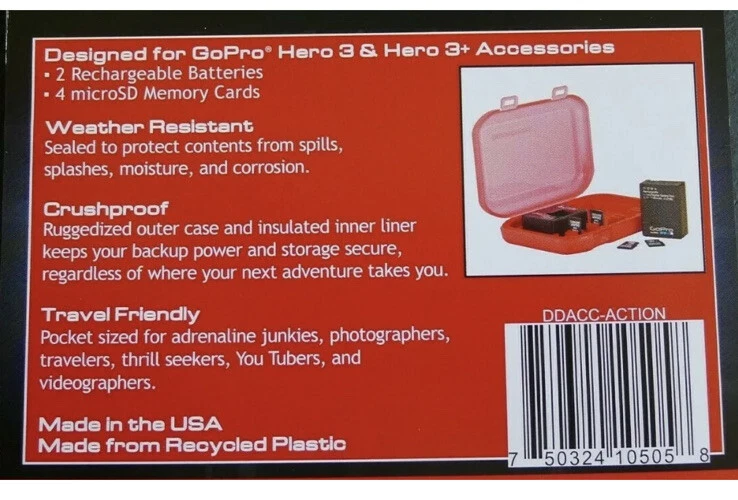 DELKIN  ACTION TOTE.  MEMORY CARD & BATTERY STORAGE - Image 2 of 4