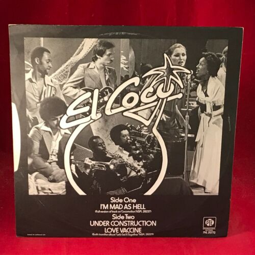 EL COCO I'm Mad As Hell 1977 12" vinyl single EXCELLENT CONDITION Disco - Picture 2 of 4