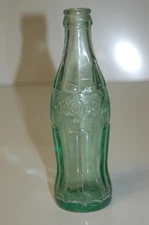 Vintage 7 3/4" Hobble Skirt Coca Cola Bottle Jasper, Ala..