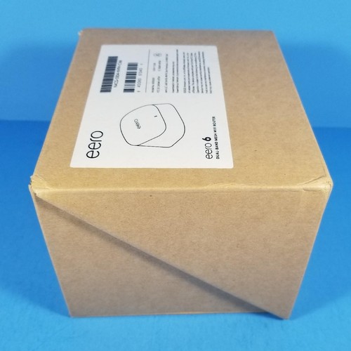 Eero 6 Box NUR mit Kabeleinsätzen Schnellstartanleitung N010001 leer kein Router EUC - Bild 4 von 6