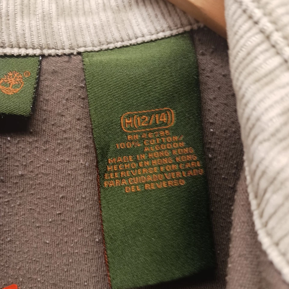 Chaqueta de pana Timberland #73 tostada para niños talla mediana (12-14) Foto 4 de 4