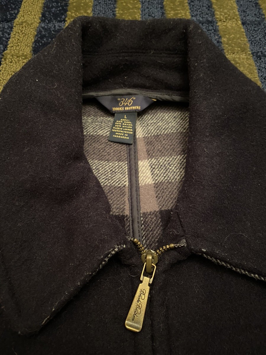 Brooks brothers wool bomber jacket Clearance