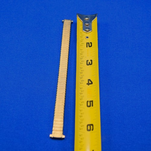 Minty Vtg 1/30 10K RGP Tops & 1/50 Ends 9.5mm-12.5mm Expansion Watch Bracelet - Picture 7 of 7
