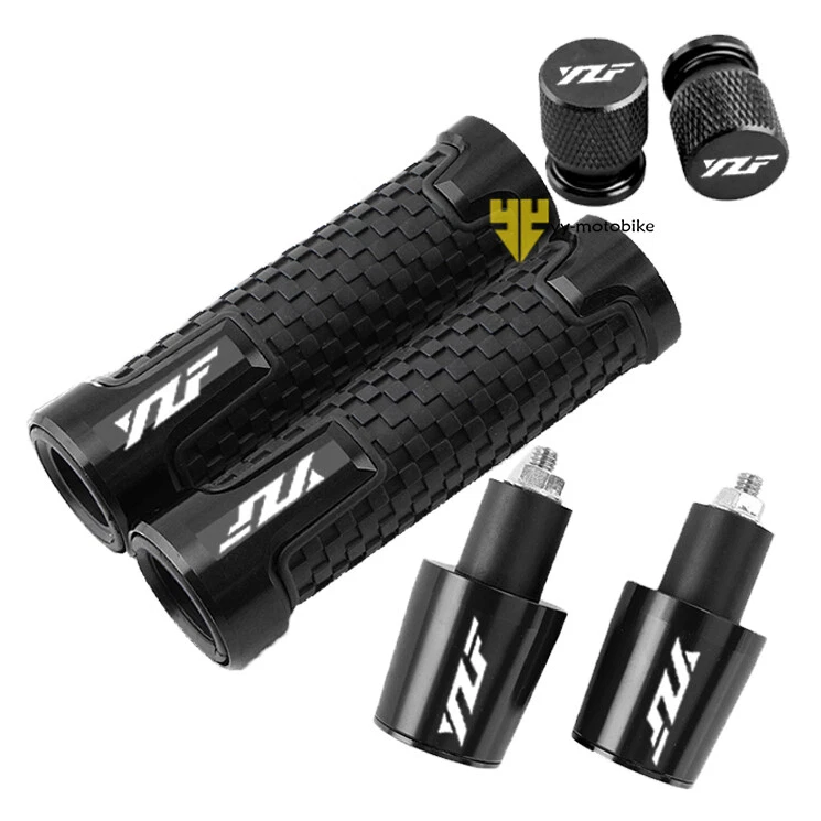 For Yamaha YZF R6 R1 R3 R25 1999-2023 Brake Clutch Levers Handle Grip Cap Black - Image 3 of 4