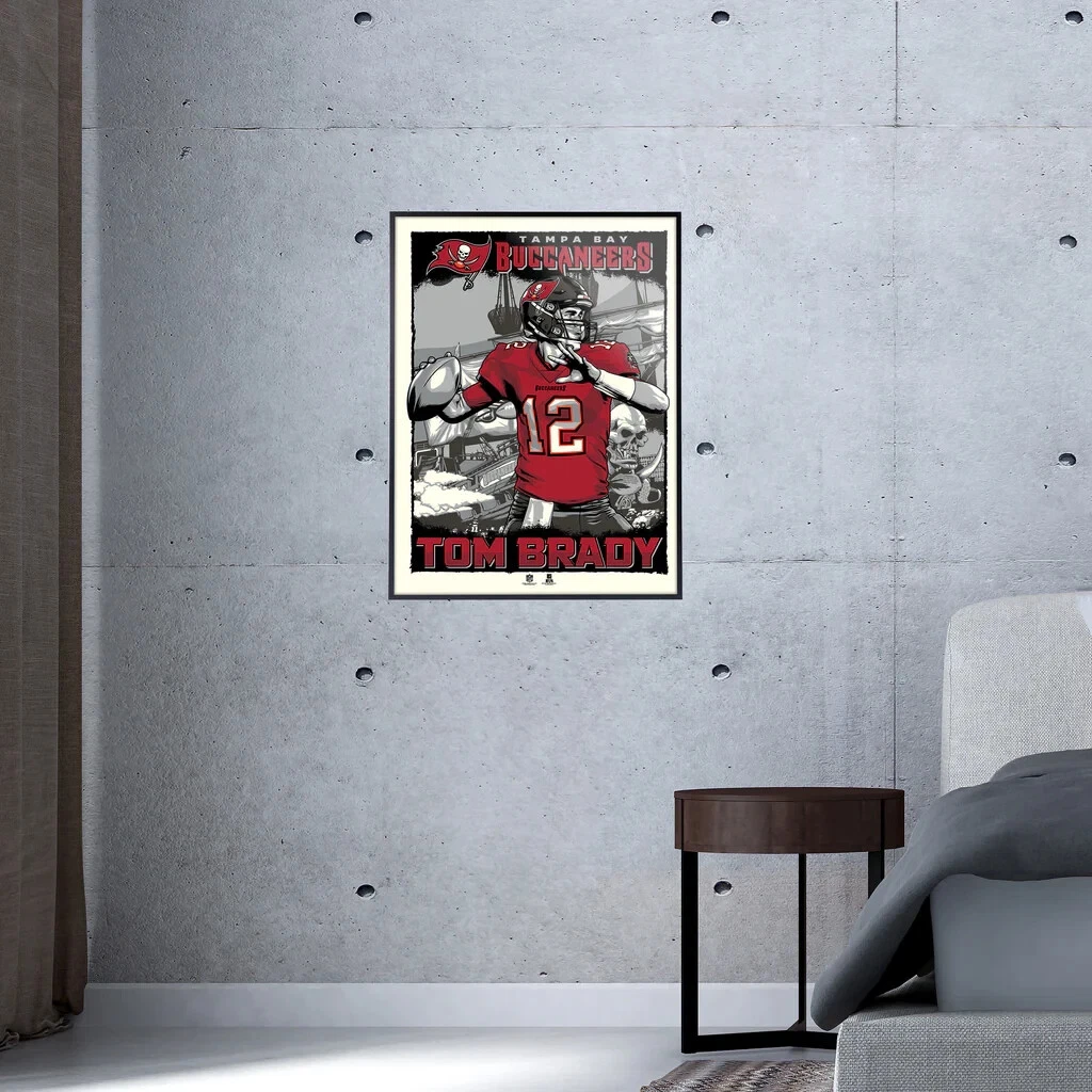 Phenom Gallery Tampa Bay Buccaneers Tom Brady Poster