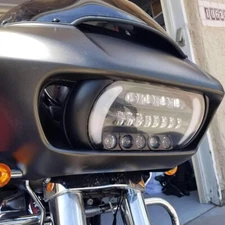 LED Projection Headlight DRL Turn Signal Lamp Plug Play for Road Glide 2015-2024