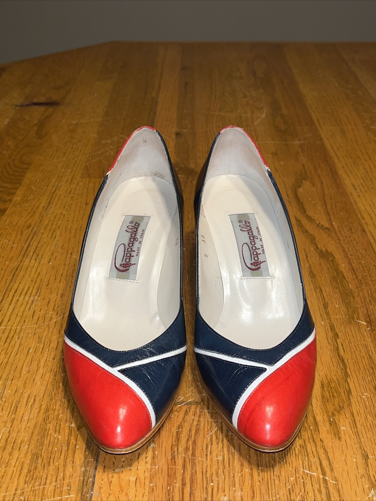 Women’s Pappagallo Pump Made In Spain 8AA Shoes Gem