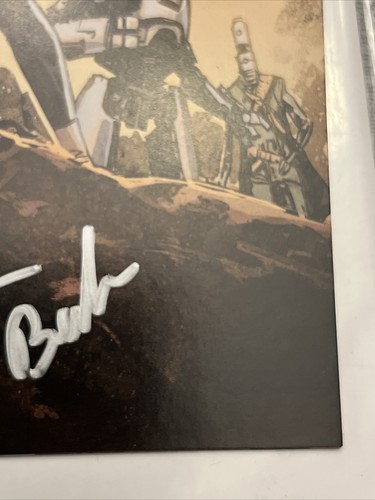 COMIC BOOK BLOWOUT:Star Wars Legacy #1 Signed by 2 Creators Great Shape 10-18 - Picture 6 of 10