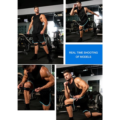 Knee Brace Support One Size Knee Brace Wear-resistant for Mountaineering Running - Picture 10 of 12