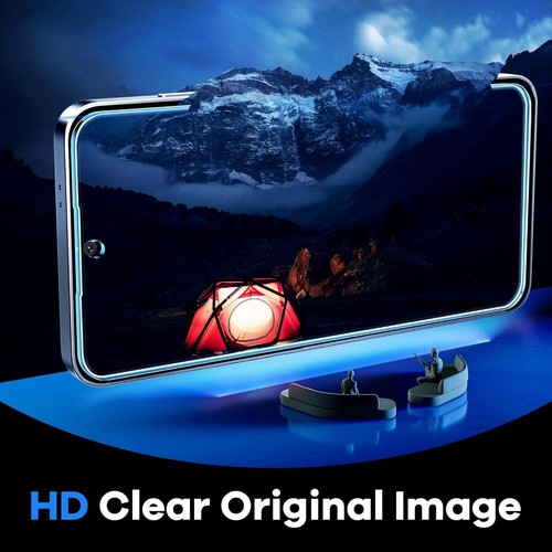 Paquete de 3 protectores de pantalla de vidrio templado para Samsung Galaxy S24 FE 9H a prueba de golpes - Imagen 6 de 6