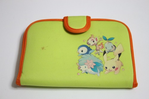Pokemon Center Original Carrying Soft Pouch / Case - Green for Nintendo DS Lite - Picture 11 of 12