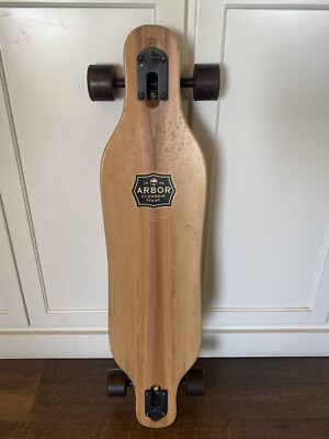 Arbor Axis 37 Flagship 37  Longboard Downhill Skateboard Paris Trucks