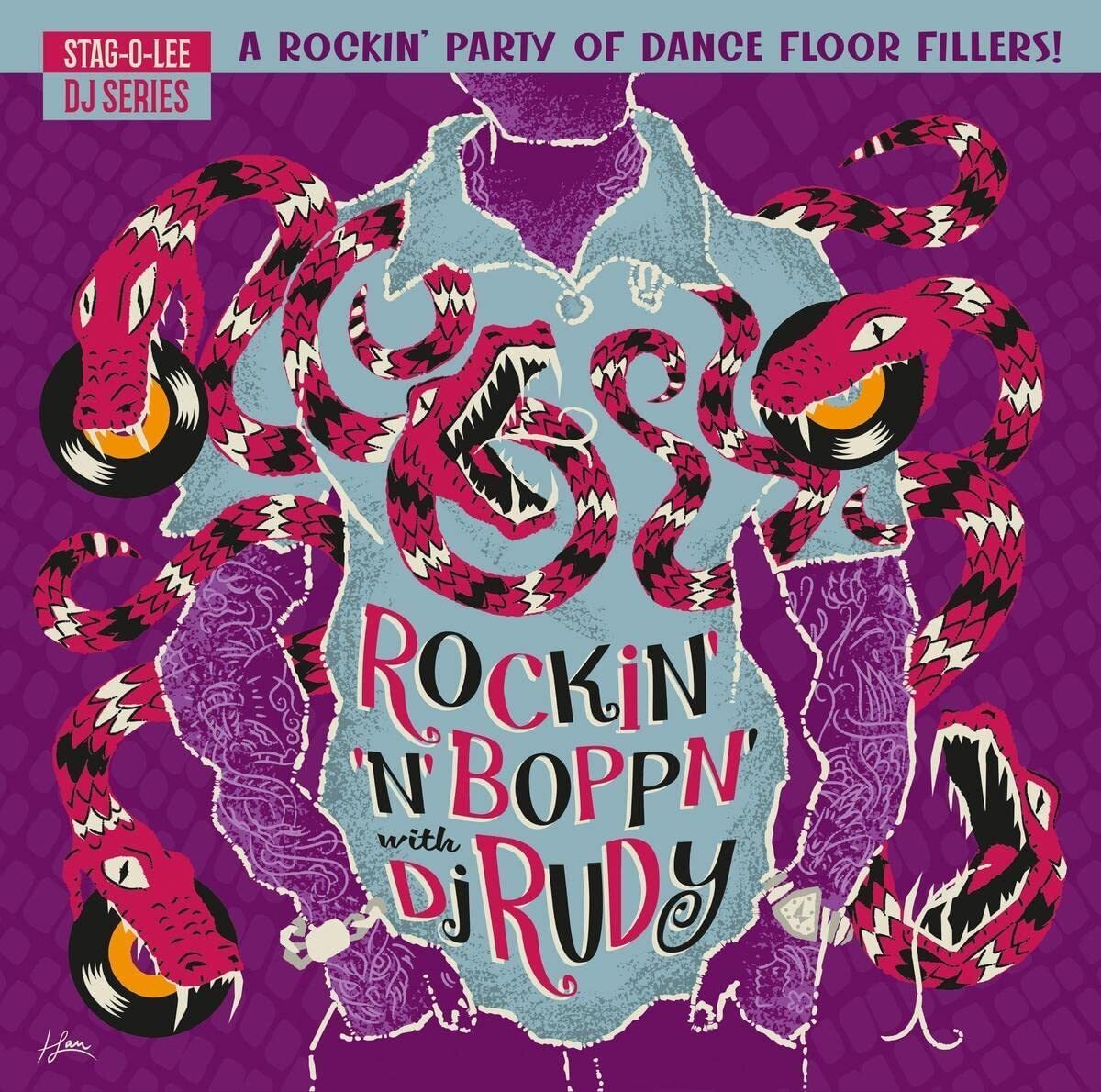 Various Artists Rockin' 'N' Boppin' With DJ Rudy: A Rockin' Party of Dance  (CD)