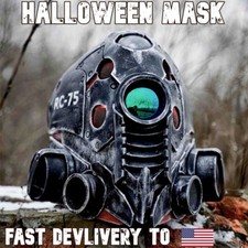 Halloween Mask Cyberpunk Masque Mask Headgear Horror Mask Steampunk Robot Masque
