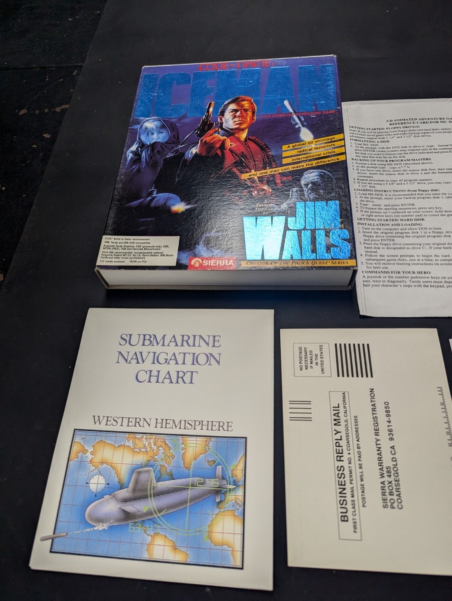 Code-Name: Iceman (PC, 1989, 3.5