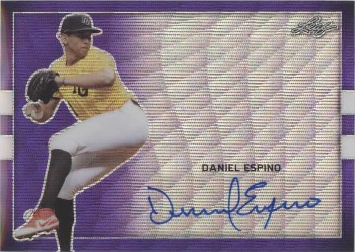 2018 Leaf Perfect Game National Showcase - Daniel Espino #BA-DE1 - 1 of 1