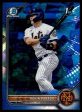 2022 Bowman Draft Chrome Sapphire Kevin Parada New York Mets #BDC-47