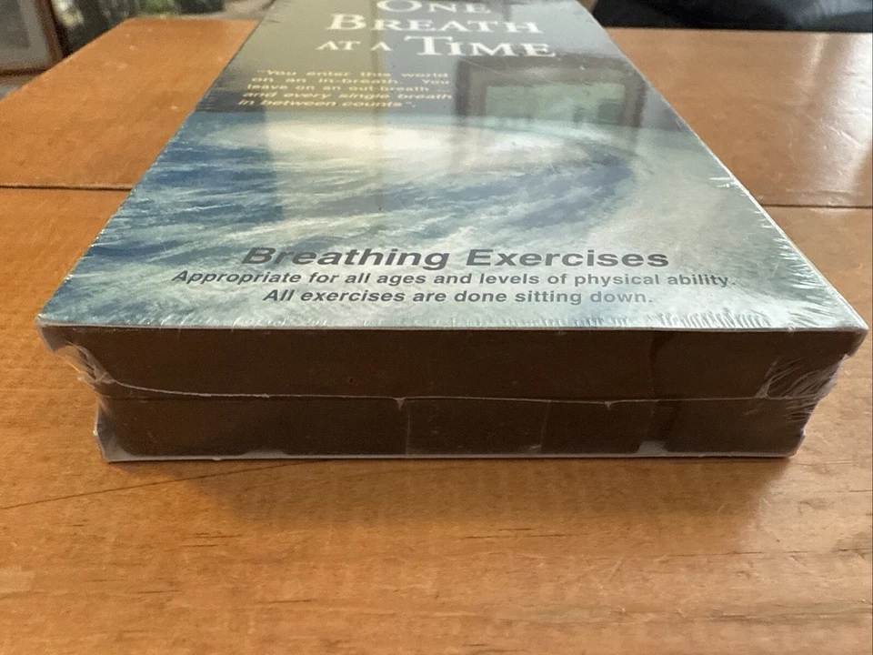 ONE BREATH AT A TIME ~ Breathing Excercises VHS / New & Sealed 2001 - Image 3 of 4