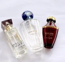 GuerlAiN RefA38 Vintage Advertising Empty Bottles Lot