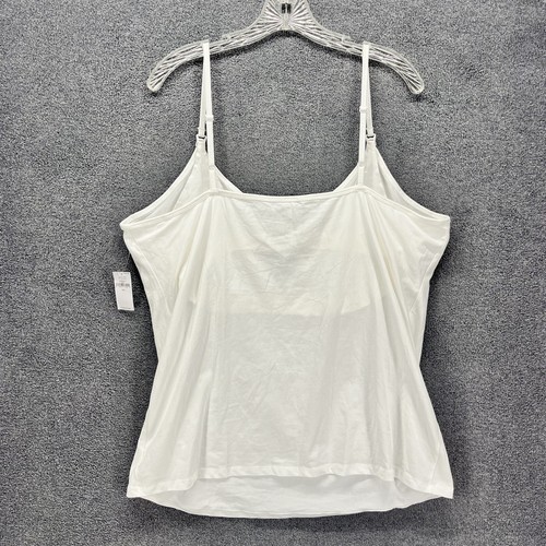 Old Navy Tank Top Women XXL Maternity First Layer Nursing White Spaghetti straps - Picture 2 of 12