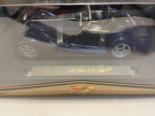 Maisto Premier Edition #36637 1/18 Scale Morgan Aero 8 - Dark Blue - Boxed - Picture 2 of 9