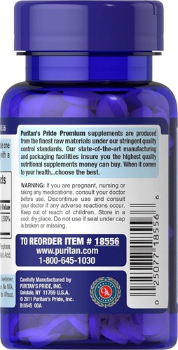 2 Pack Puritan's Pride 7500 Mcg Helps Promote Skin Hair & Nail Health 50 count - Picture 4 of 4