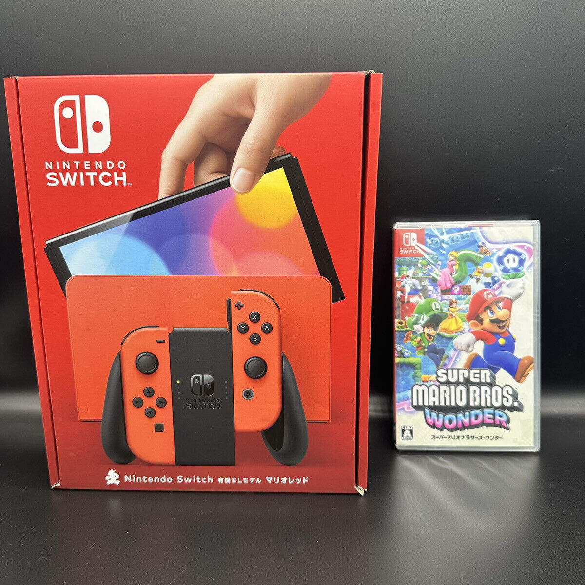 Le pack Nintendo Switch OLED Édition Mario rouge + Super Mario