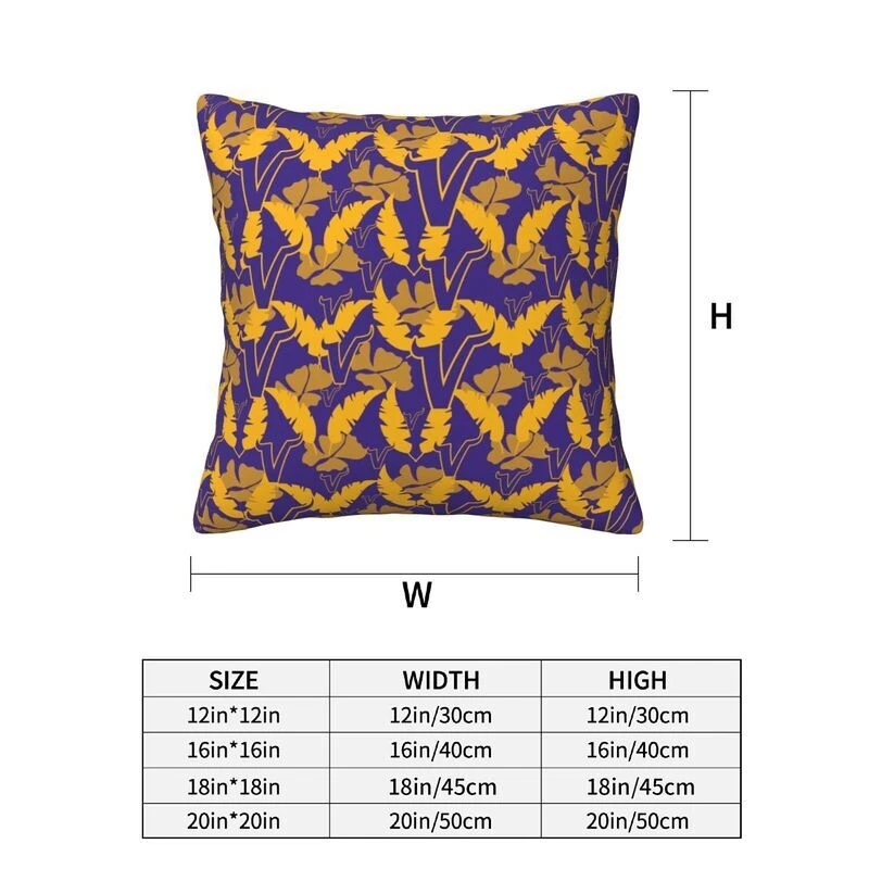 Minnesota Vikings Throw Pillow, Gift For Football Lover