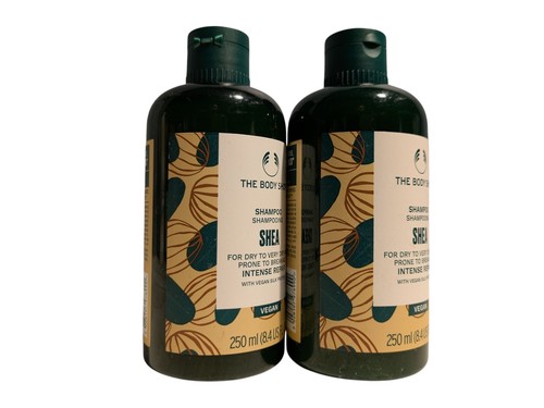 2 champúes de karité The Body Shop 13,5 fl oz - nuevo paquete de dos nuevos - Imagen 2 de 10