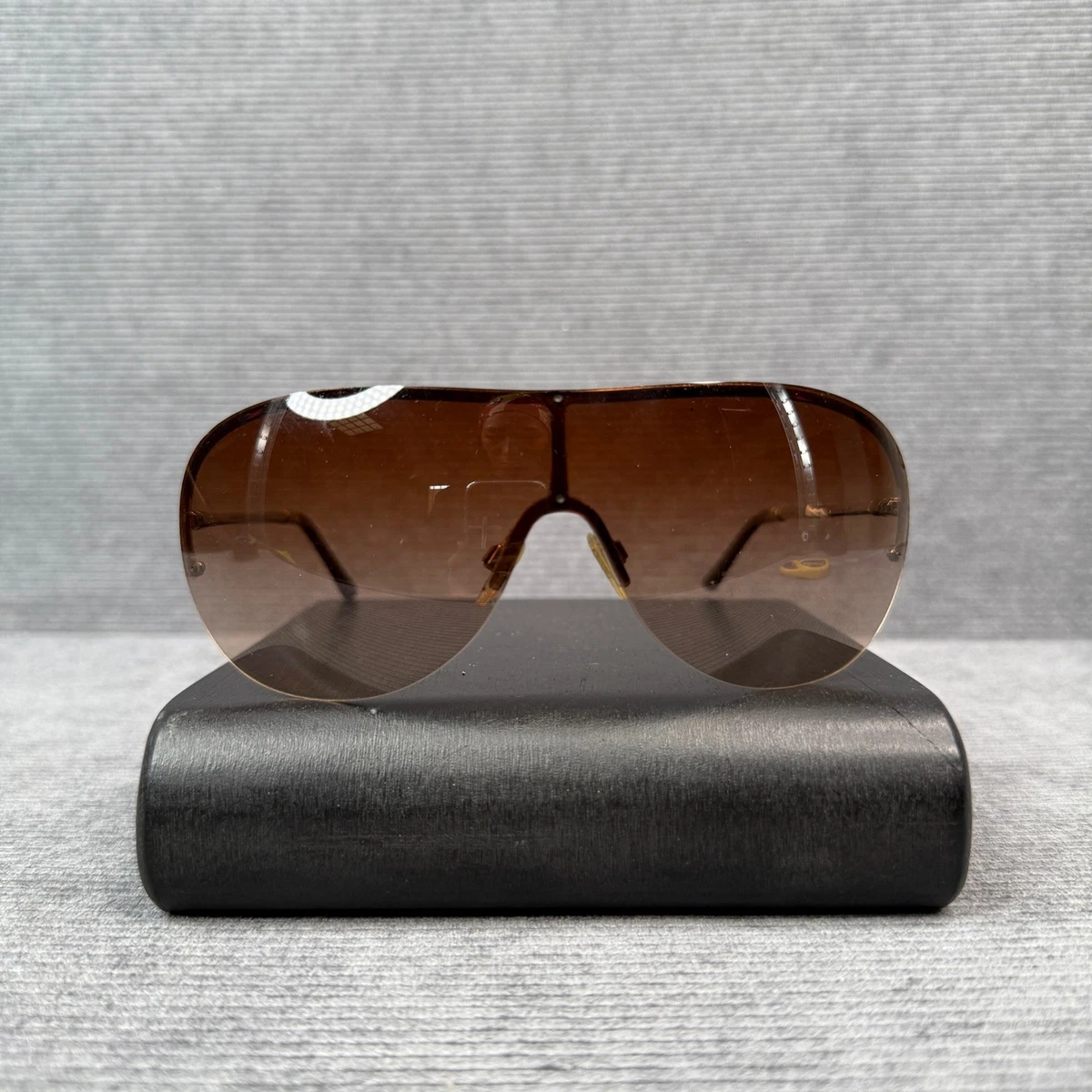 Gucci Brown Wrap Sunglasses for Women | eBay display picture 2