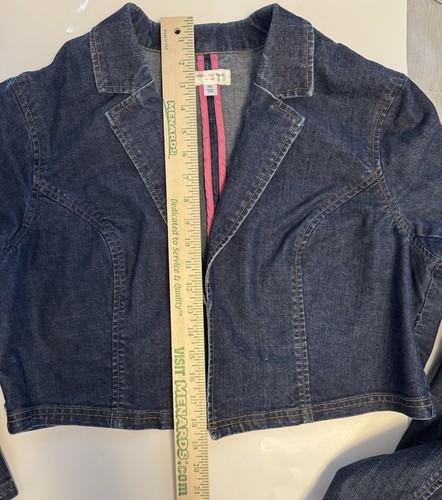 Women’s Isaac Mizrahi design vintage Denim Jacket 2XX , RN#17730, VN#1063541 - Picture 7 of 9