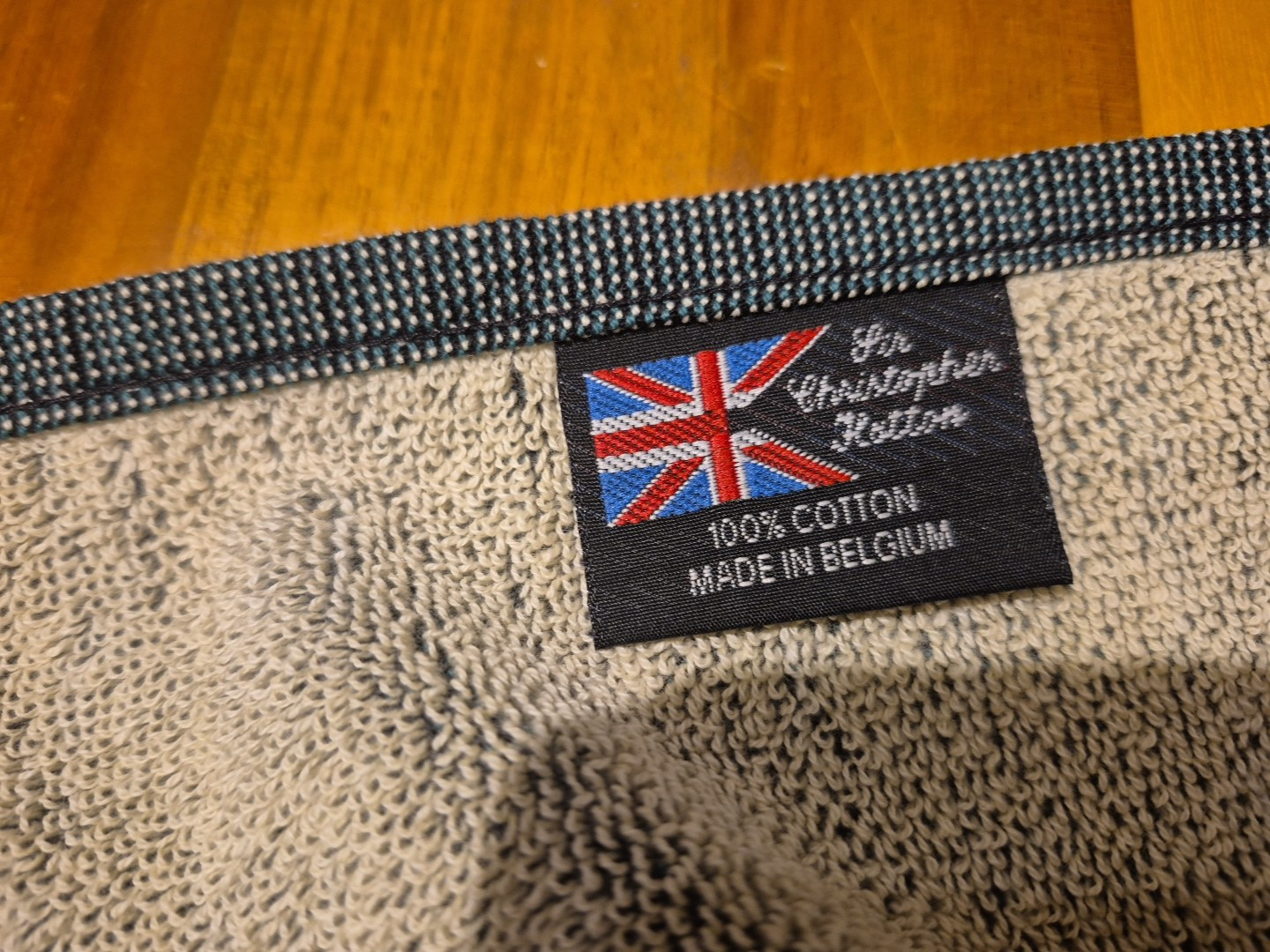 GREENBRIER RESORT HOTEL SPRINGHOUSE GOLF CHRISTOPHER HATTON TOWEL & BAR SWIZZLE