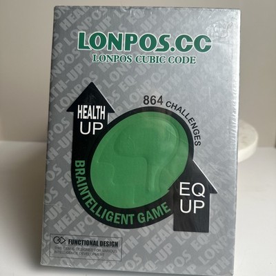 Lonpos Cubic Code Pyramid Creator Game brain Training 864 Challenges New Sealed