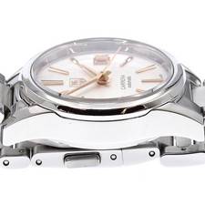 TAG HEUER Carrera WAR24XX-CS Date black Dial Automatic Ladies Watch_877141 6