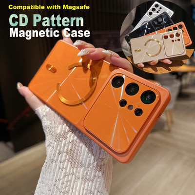 For Samsung Galaxy S26 Ultra S25 Plus S24 FE Mag Safe Case Cover + Screen Glass