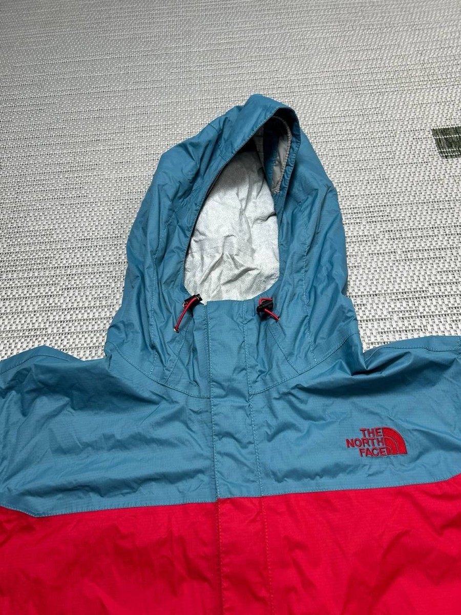 The North Face Venture Jacket Mens Xl Red Blue Hyvent 2.5l Water